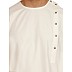 Designer round neck kurta with side slits- Cream Designer round neck kurta with side slits- Cream